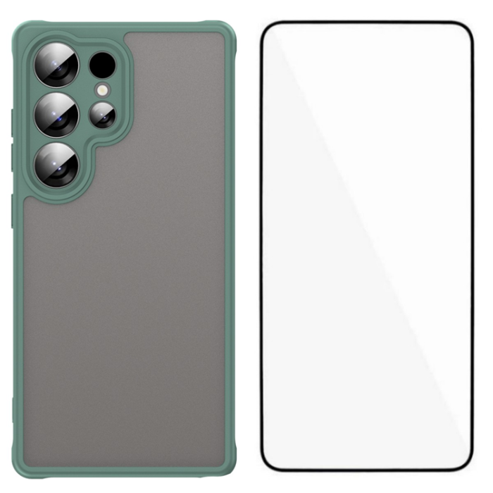 WANLONFENG - WANLONFENG Galaxy S25 Ultra Mobilskal FD Series Skin - Grön