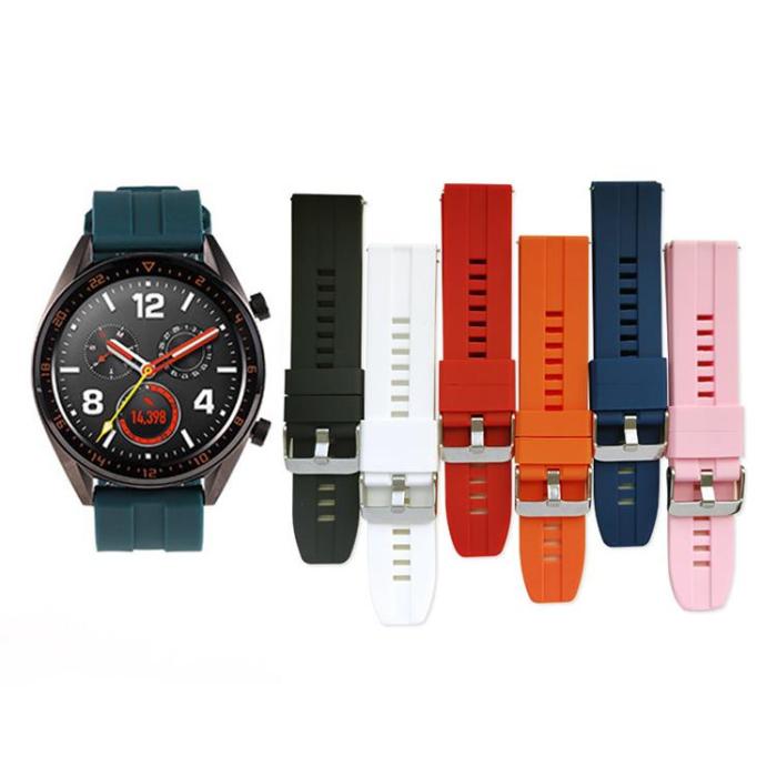 UTGATT1 - Ersättningsarmband till Huawei Watch GT / GT 2 / GT2 Pro - Röd