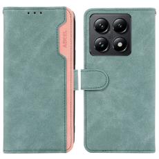 ABEEL - ABEEL Xiaomi 14T Pro Pl&aring;nboksfodral Splicing Konstl&auml;der RFID-Skydd Bl&aring;