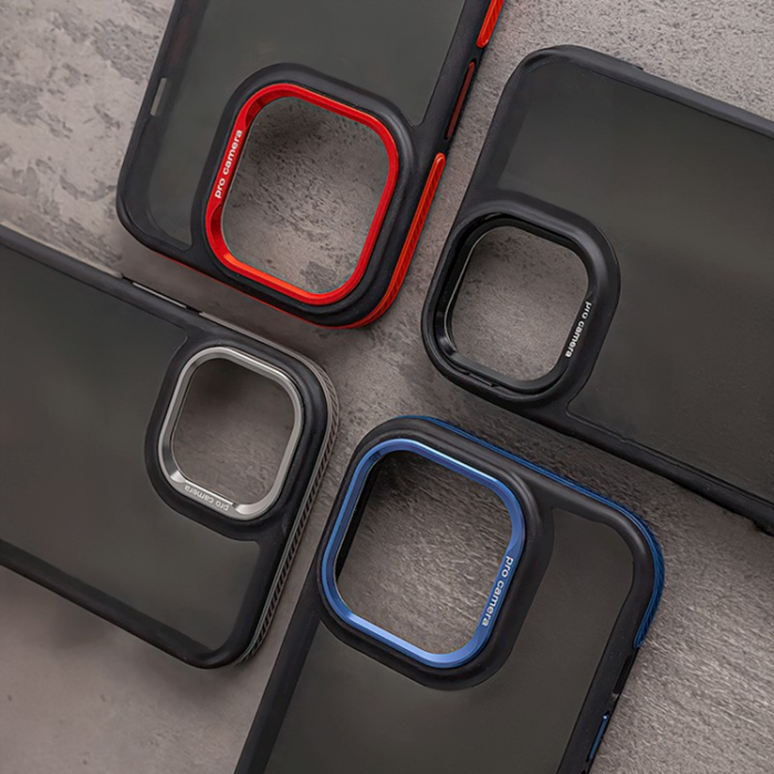 OEM - Galaxy A16 Mobilskal Crystal Black - Blå