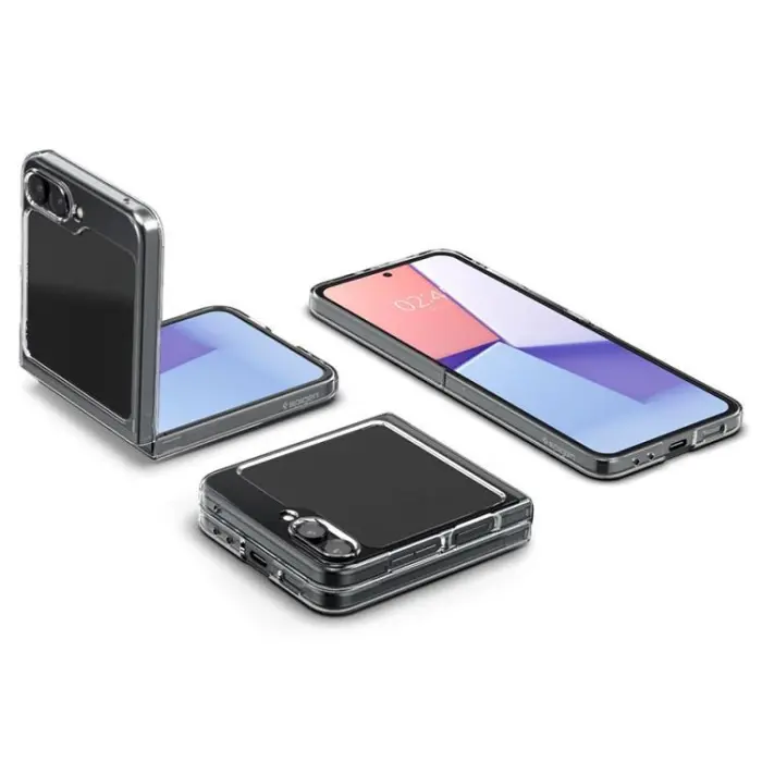 Spigen - Spigen Galaxy Z Flip 5 Mobilskal Air Skin - Crystal Clear