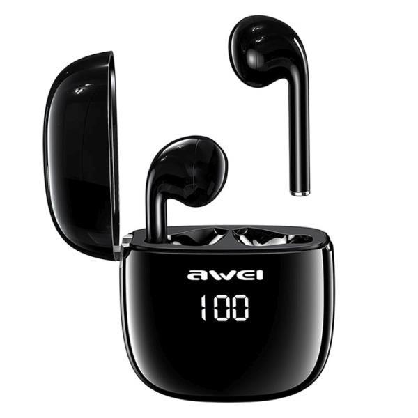 Awei TWS Bluetooth In-Ear Hörlurar T28P - Svart | 505771 | AlltMobil