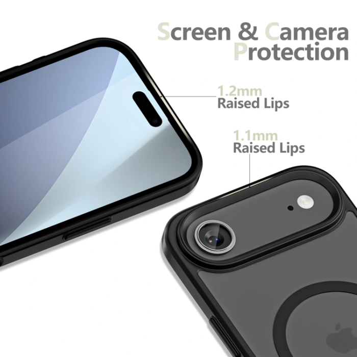 Tech-Protect - Tech-Protect iPhone Air Mobilskal Magsafe Matte - Svart