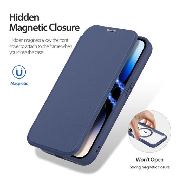 Dux Ducis - Dux Ducis iPhone 15 Pro Max Plånboksfodral Magsfae Skin X Pro
