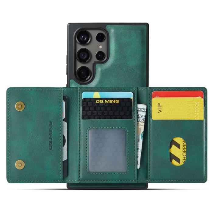 DG.MING - DG.MING M5 Series Mobilskal till Samsung Galaxy S25 Ultra Magnetisk Grön
