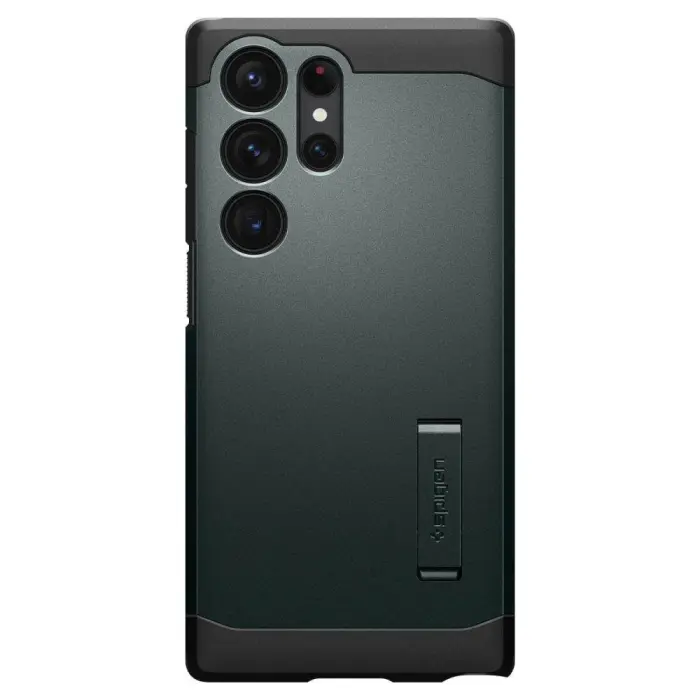 UTGATT - Spigen Galaxy S23 Ultra Skal Tough Armor - Abyss Grön