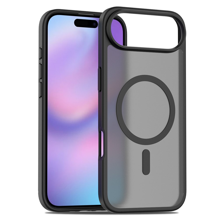 iPhone Air Mobilskal MagSafe Acrylic Skin Touch - Svart | 2353 | AlltMobil