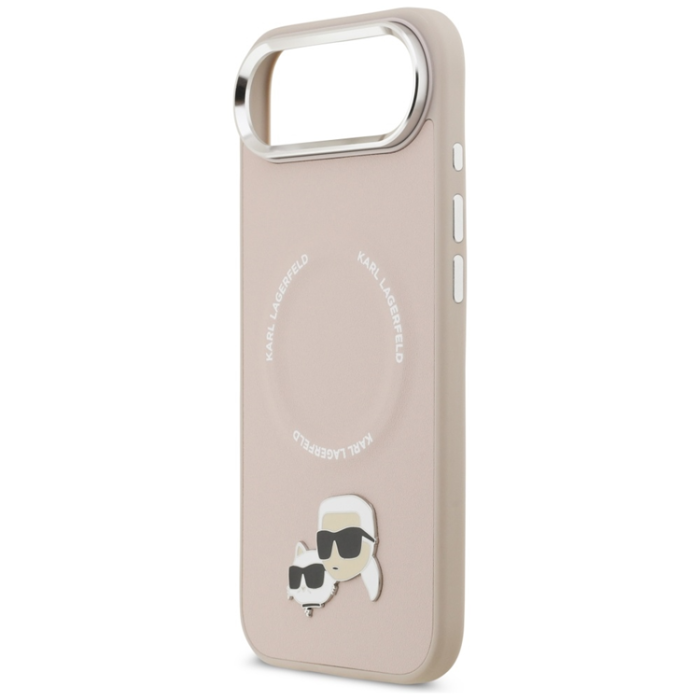 KARL LAGERFELD - Karl Lagerfeld iPhone Air Mobilskal MagSafe Karl Och Choupette Pins