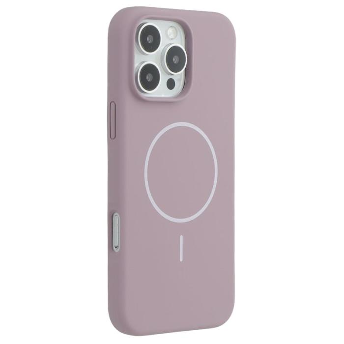 X-Level - X-LEVEL Mobilskal till iPhone 16 Pro Max MagSafe Flytande Silikon Lila