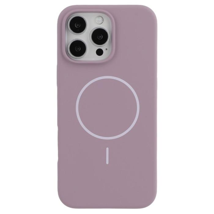 X-Level - X-LEVEL Mobilskal till iPhone 16 Pro Max MagSafe Flytande Silikon Lila