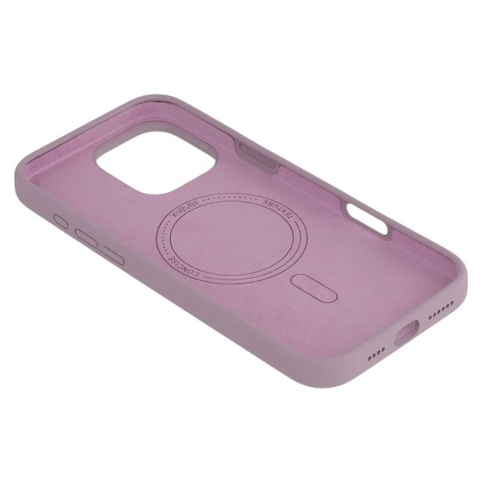 X-Level - X-LEVEL Mobilskal till iPhone 16 Pro Max MagSafe Flytande Silikon Lila
