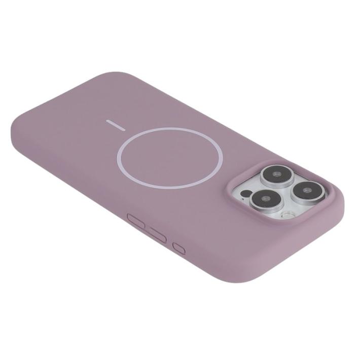 X-Level - X-LEVEL Mobilskal till iPhone 16 Pro Max MagSafe Flytande Silikon Lila