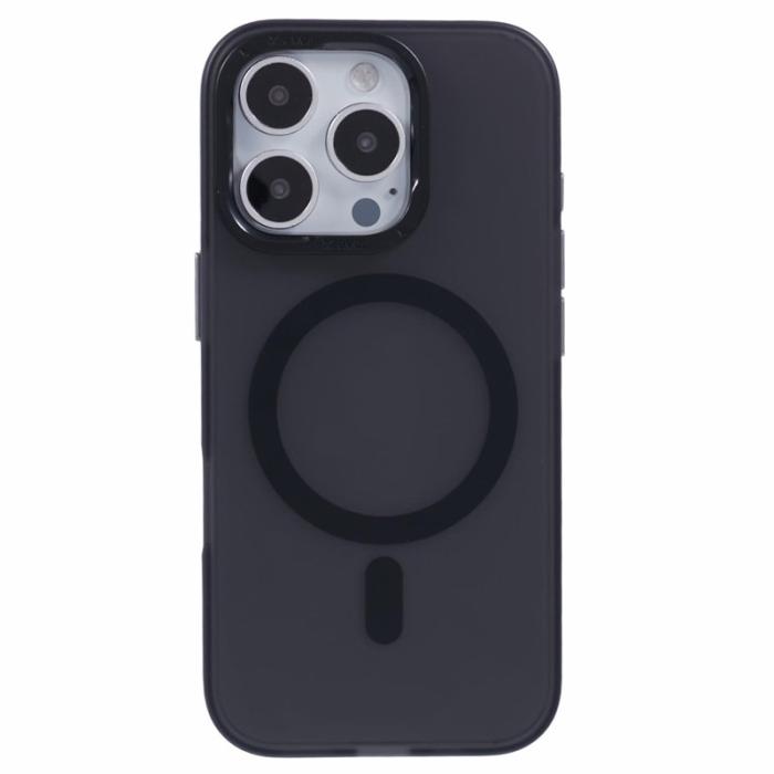X-Level - X-LEVEL Mobilskal till iPhone 16 Pro Max MagSafe Frostad Bak - Svart
