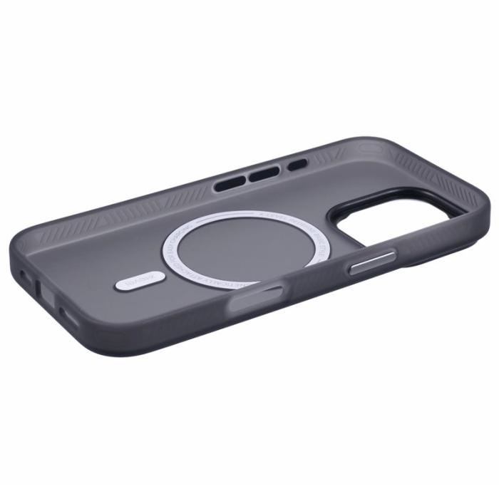 X-Level - X-LEVEL Mobilskal till iPhone 16 Pro Max MagSafe Frostad Bak - Svart