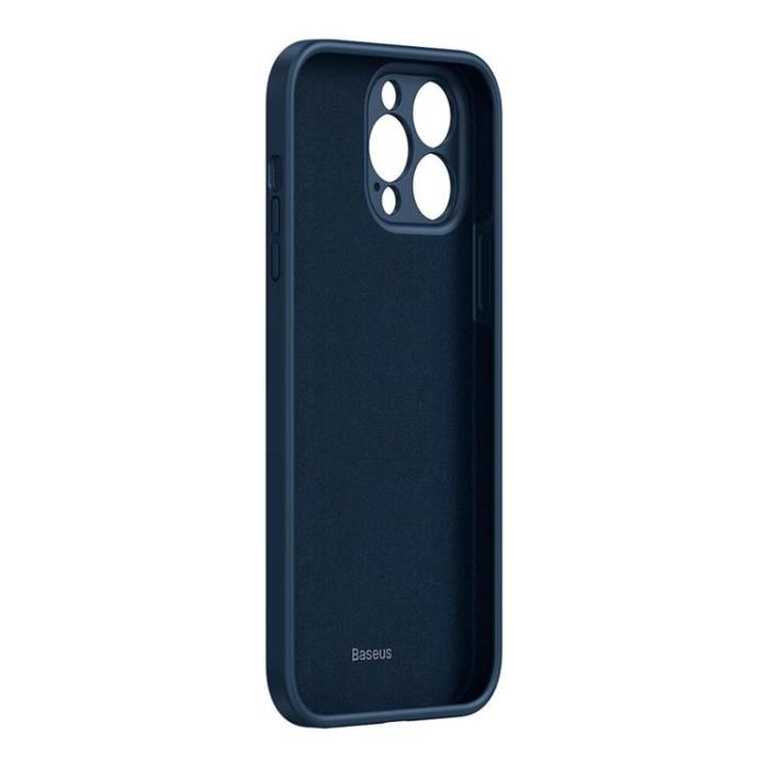 UTGATT1 - Baseus Liquid Gel Skal iPhone 13 Pro - Blå