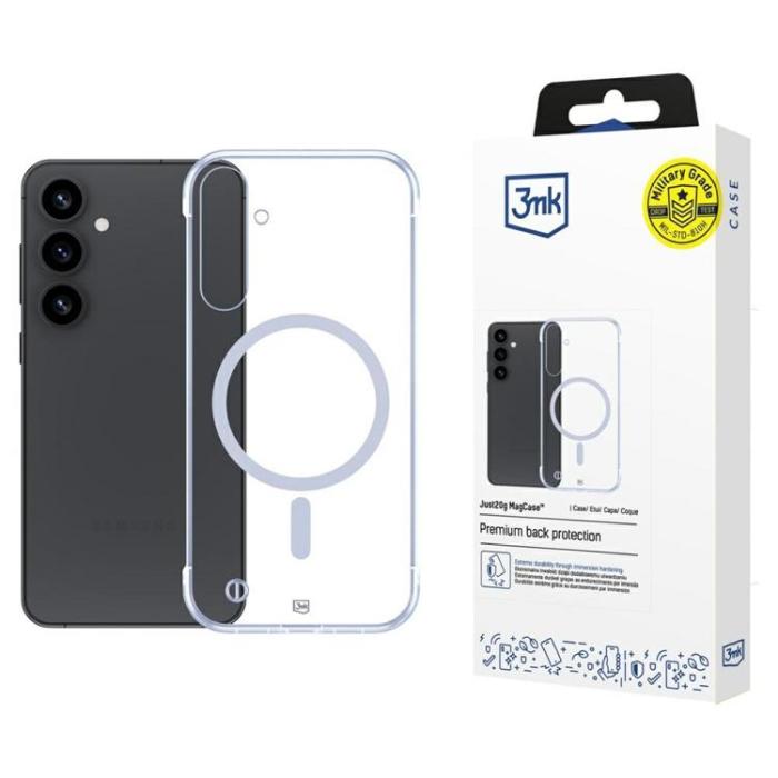 3MK - 3MK Galaxy S25 Plus Mobilskal MagSafe Just20g - Clear