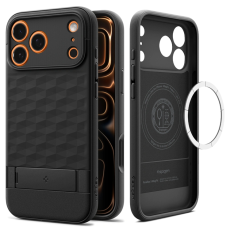 Spigen - Spigen iPhone 17 Pro Max Mobilskal Magsafe Parallax - Svart