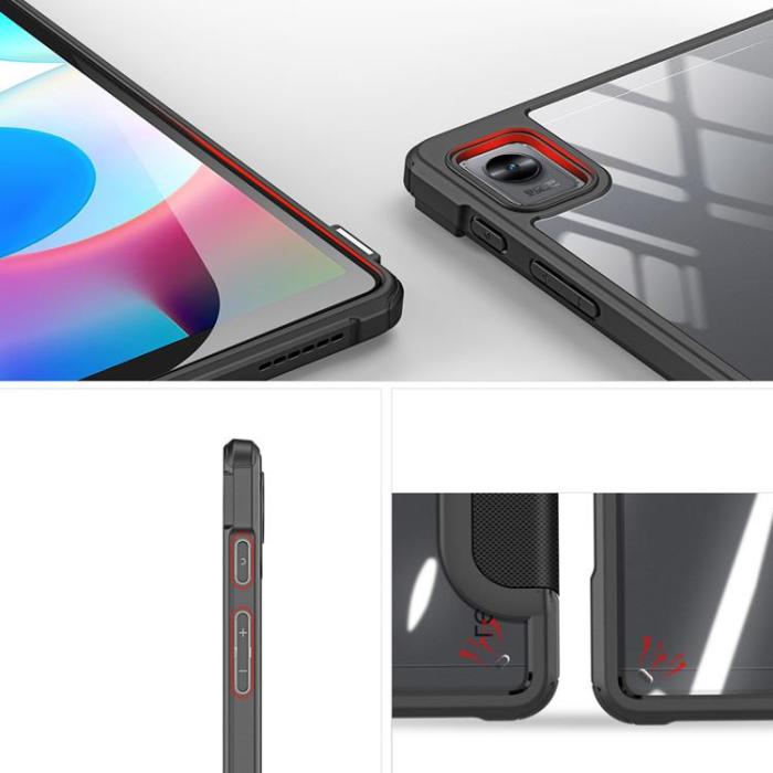 Dux Ducis - Dux Ducis Realme Pad Mini Fodral Toby Armored Flip Smart - Svart
