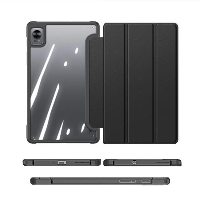 Dux Ducis - Dux Ducis Realme Pad Mini Fodral Toby Armored Flip Smart - Svart