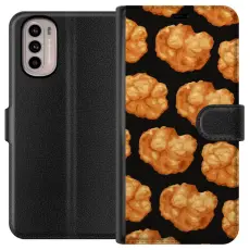 Gustaf - Pl&aring;nboksfodral till Motorola Moto G31 med Nuggets