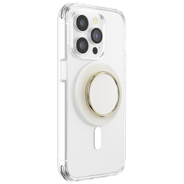A-One Brand - PopSockets Mobil Stöd och Handtag Magsafe - Creme