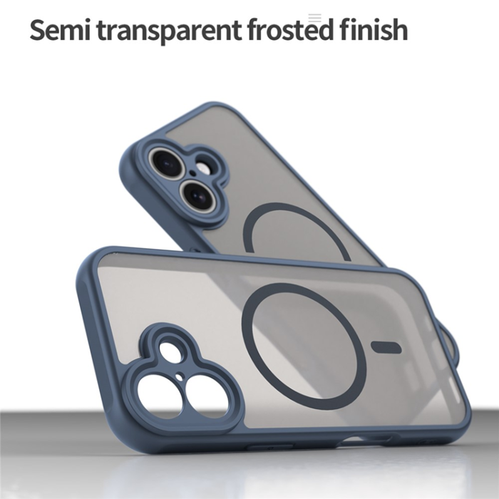 A-One Brand - iPhone 17 Mobilskal MagSafe Anti Drop - Blå