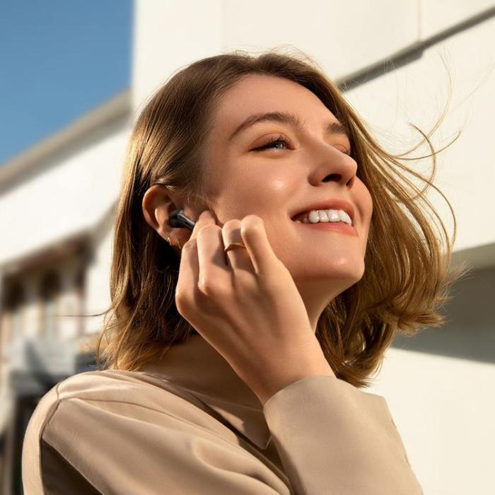 BASEUS - Baseus TWS Bluetooth 5.2 Trådlösa Hörlurar Anc - Svart