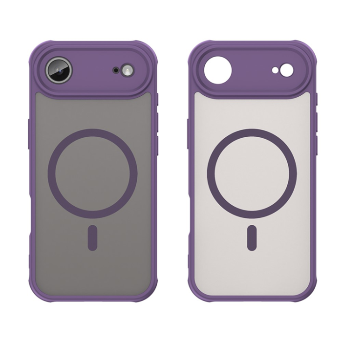 A-One Brand - iPhone 17 Air Mobilskal MagSafe Anti Drop - Lila