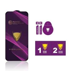 OEM - Härdat Glas Premium för iPhone 14 Pro Max med Svart Ram