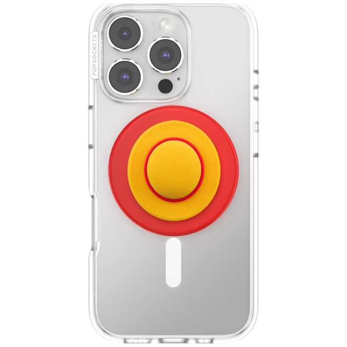 PopSockets - PopSockets PopOut Luffys Hat MagSafe Mobilgrip och Stativ