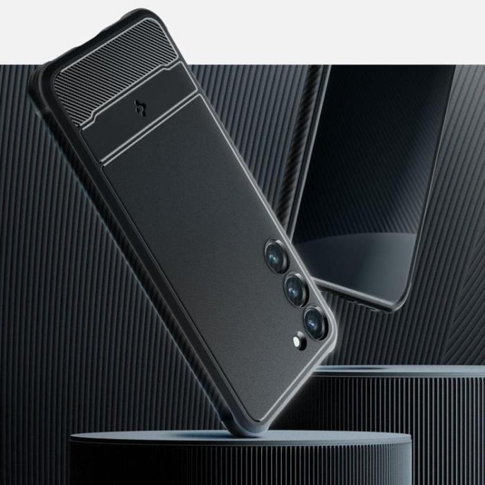 Spigen - Spigen Galaxy S23 Skal Rugged Armor - Svart