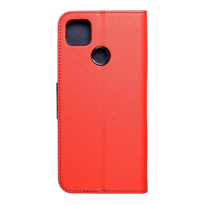OEM - Redmi 9C/9C NFC Plånboksfodral Fancy Eco Läder - Blå
