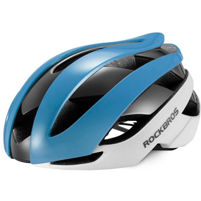Rockbros - Rockbros Cykelhjälm M - Blå/Vit