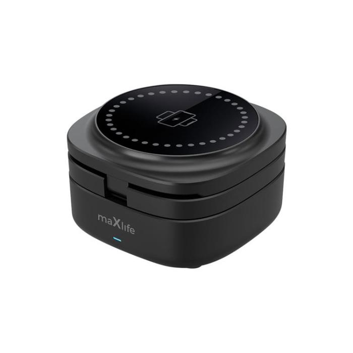 Maxlife - Maxlife 3-in-1 Trådlös Laddare Magnetisk 15W - Svart
