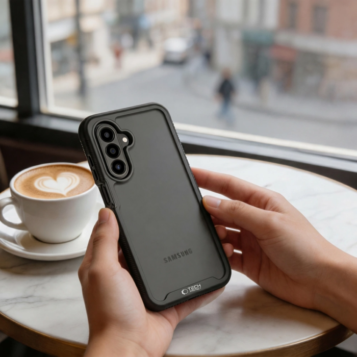 Tech-Protect - Tech-Protect Mobilskal För Galaxy A36/A56/A27/A37 5G Defense - Svart