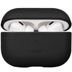 UNIQ - Uniq Airpods Pro 2 Skal Äkta Läder Terra - Svart