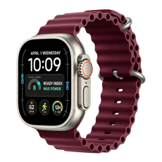 Tech-Protect - Tech-Protect Armband F&ouml;r Apple Watch (44/45/46/49mm) Icon Pro - Burgundy