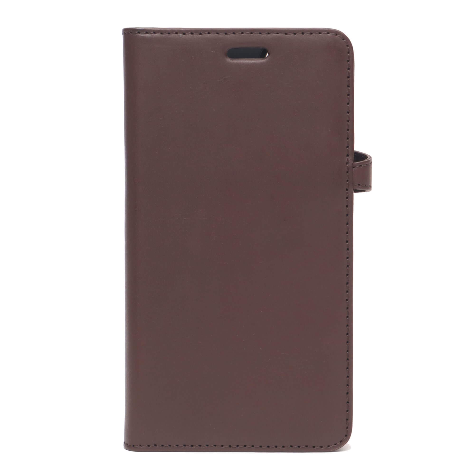 BUFFALO äkta läder läder iPhone 11 Pro Max Plånboksfodral - Brun