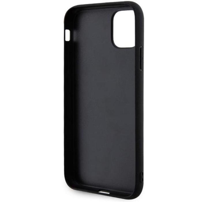 KARL LAGERFELD - Karl Lagerfeld iPhone 11/XR Mobilskal 3D Rubber Glitter Logo - Svart