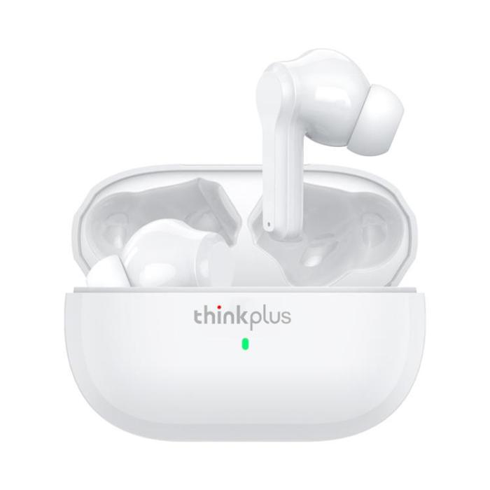 Lenovo - LENOVO LivePods LP1S TWS Bluetooth Trådlösa Hörlurar - Vit