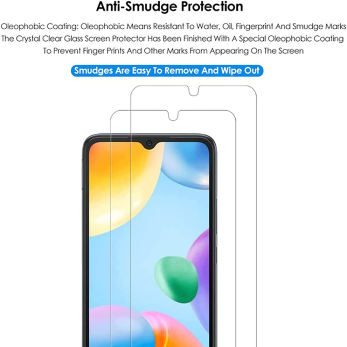 OEM - [1-PACK] Xiaomi Redmi 10C Härdat Glas Skärmskydd - Clear