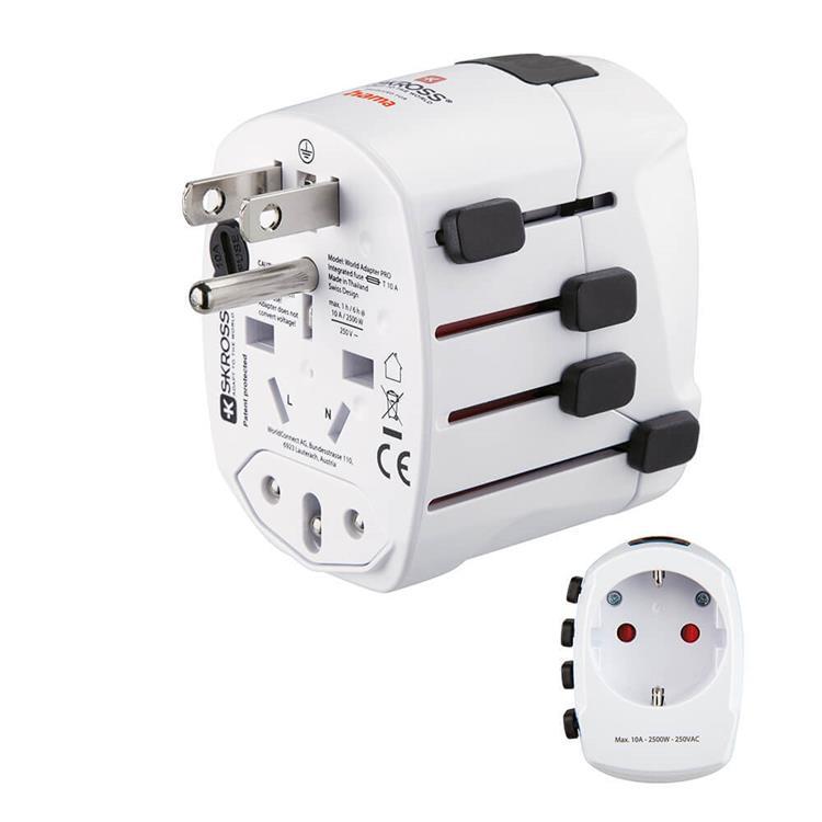 HAMA Reseadapter Världen Pro EU-WORLD 3-stift | 505295 | AlltMobil
