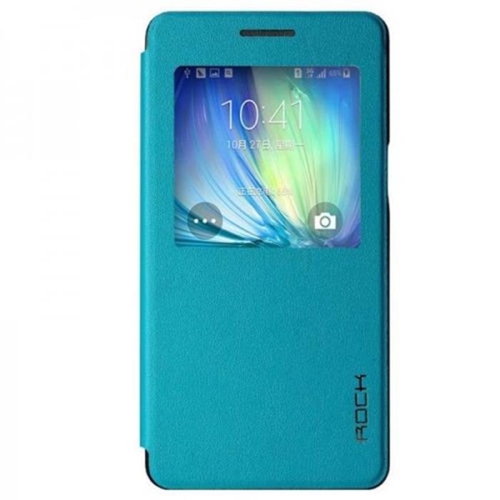 Rock Uni Series Viewfodral till Samsung Galaxy A7 - Blå | 2353 | AlltMobil