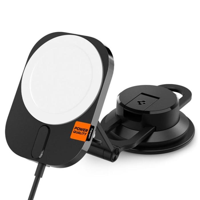 UTGATT - Spigen Billhållare Och Billaddare Onetap Pro 3 Vent - Svart