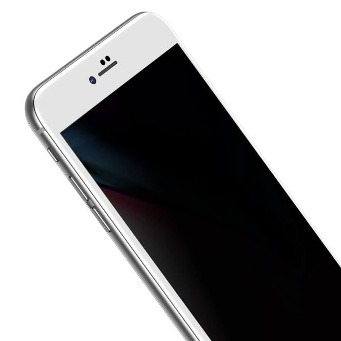 UTGATT4 - Baseus 0.23mm Böjd Härdat glas iPhone 8 Plus/7 Plus Vit