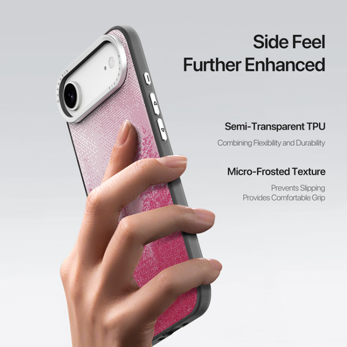 Dux Ducis - DUX DUCIS iPhone Air Mobiskal MagSafe UV Pattern Moro - Röd