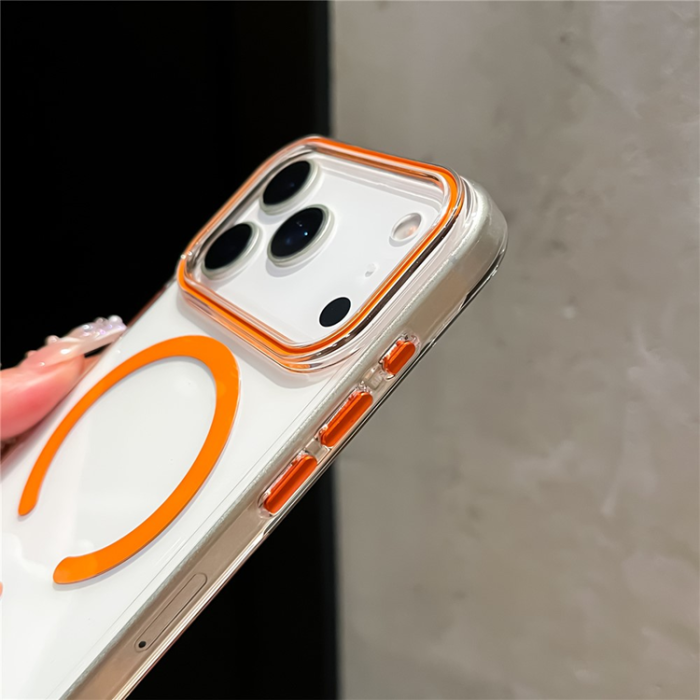 A-One Brand - iPhone 17 Pro Max Mobilskal MagSafe TPU + PC - Orange