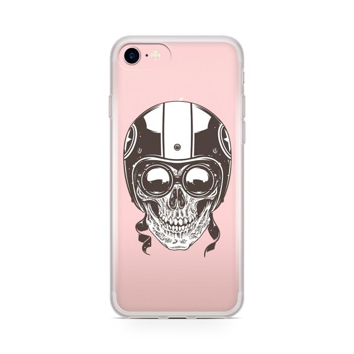 UTGATT5 - Skal till Apple iPhone 7 - Skull in Helmet