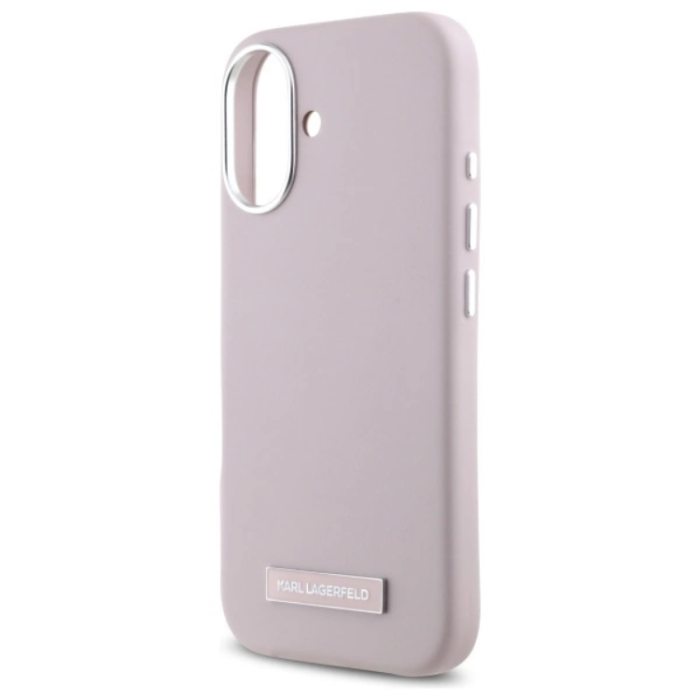 KARL LAGERFELD - Karl Lagerfeld iPhone 16 Mobilskal MagSafe FW Metal Plate