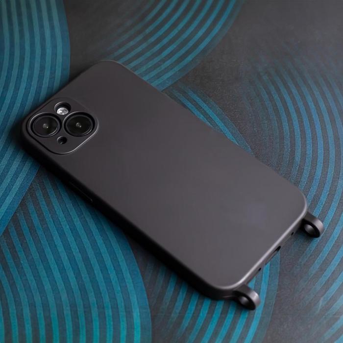 OEM - Silikon Skal för iPhone 7, 8, SE 2020, SE 2022 – Svart